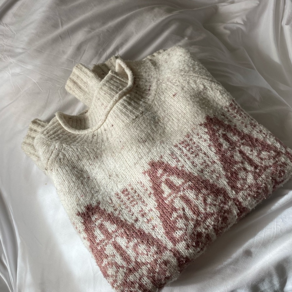 Cream Knit Sweater